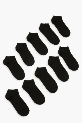 10 Pack Basic Sneakers Socks