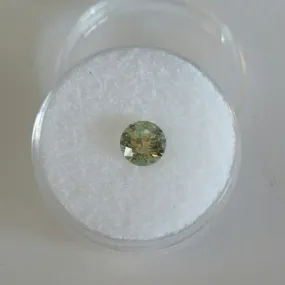 1.20ct GREEN YELLOW BI-COLOR MONTANA SAPPHIRE