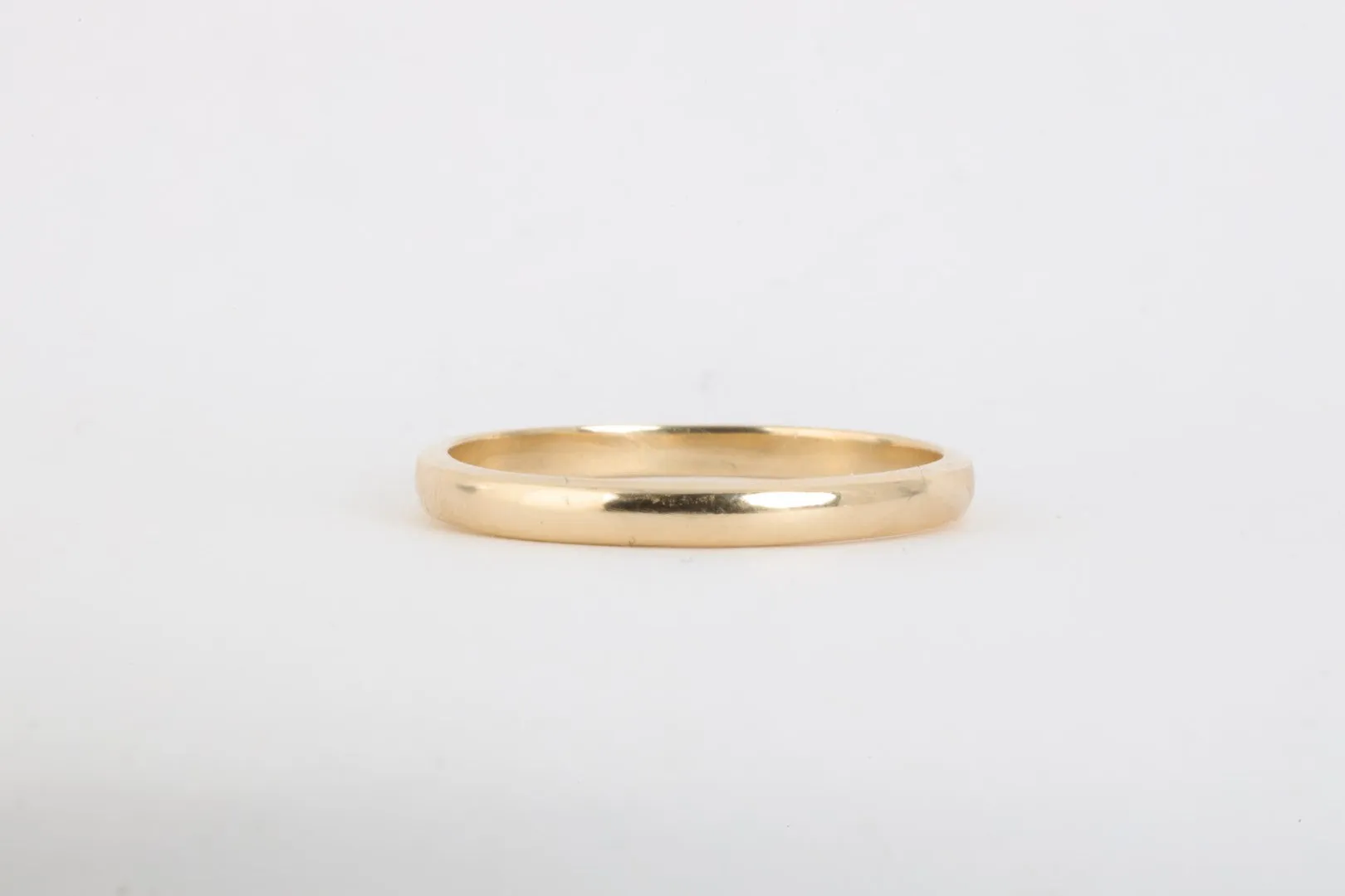 14k Yellow Gold Band Size 12.5 (3.33g.)