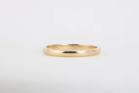 14k Yellow Gold Band Size 12.5 (3.33g.)