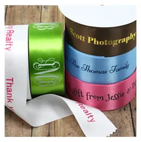 1.5 Custom Printed Satin Ribbon | Small Volume