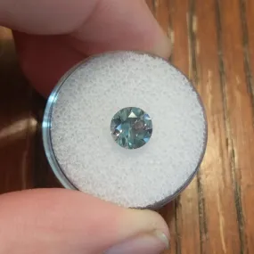 1.72ct GREEN/BLUE MONTANA SAPPHIRE