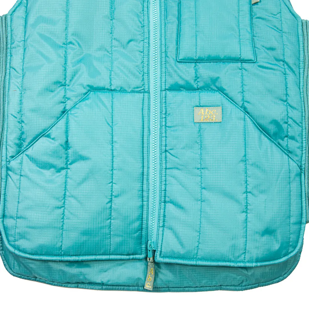 Abc. 123. Puffer Vest (Green)