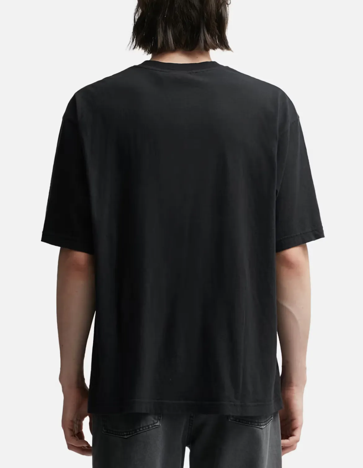 Acne Studios  |Crew Neck Cotton Short Sleeves Logo Designers