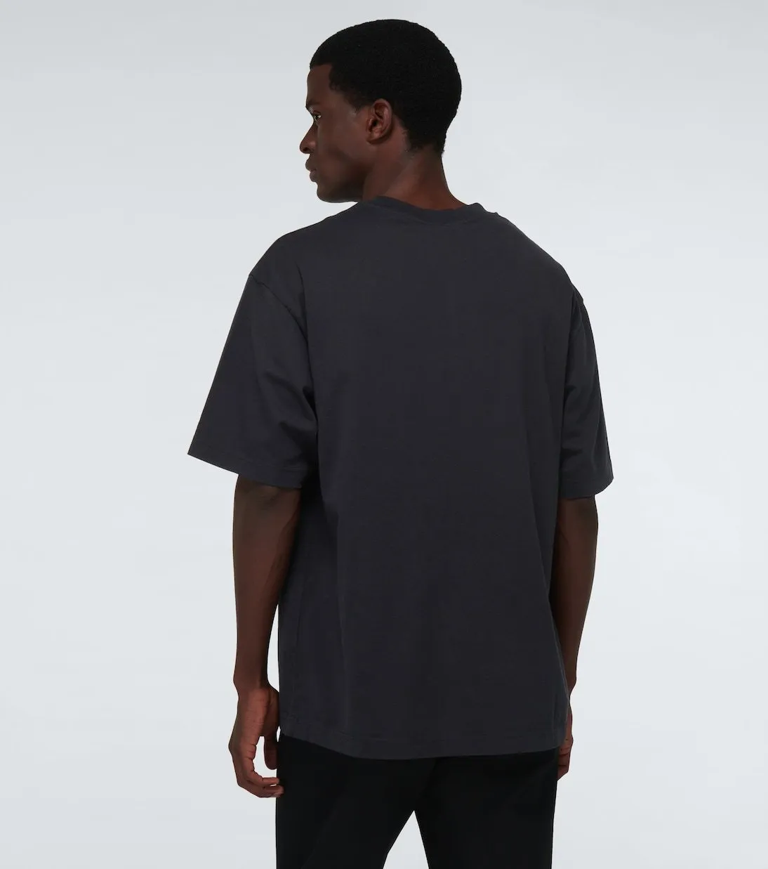 Acne Studios  |Crew Neck Street Style Plain Cotton Short Sleeves Logo