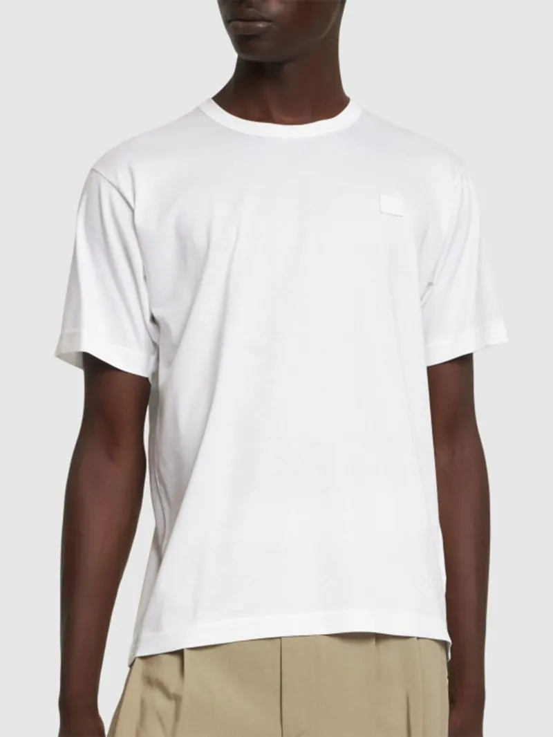 Acne Studios  |Crew Neck Unisex Street Style Plain Cotton Logo Designers