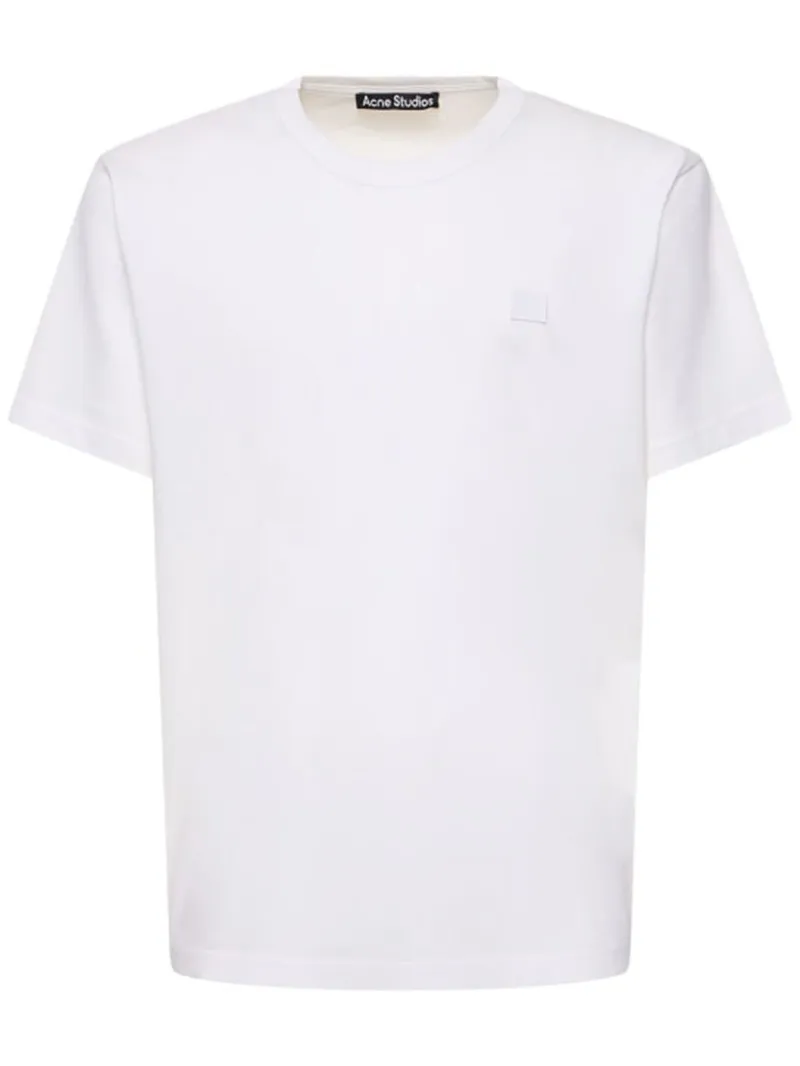 Acne Studios  |Crew Neck Unisex Street Style Plain Cotton Logo Designers