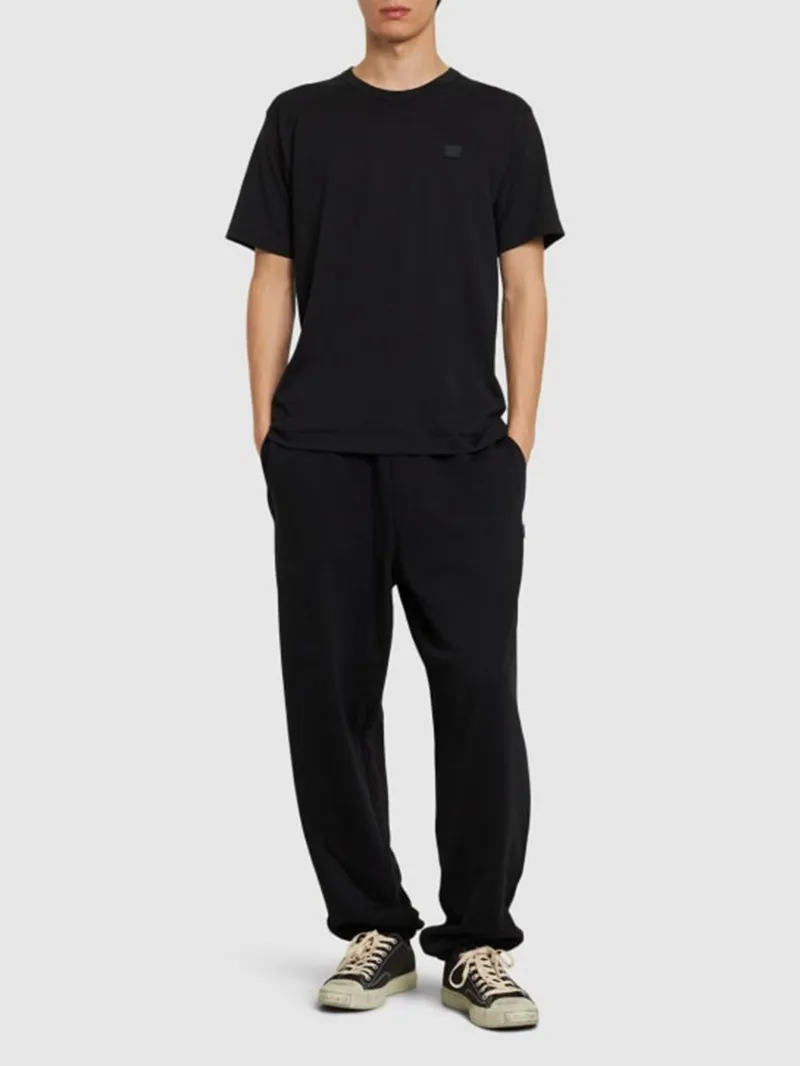 Acne Studios  |Crew Neck Unisex Street Style Plain Cotton Logo Designers