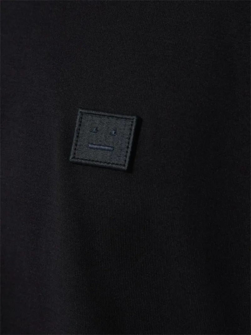 Acne Studios  |Crew Neck Unisex Street Style Plain Cotton Logo Designers