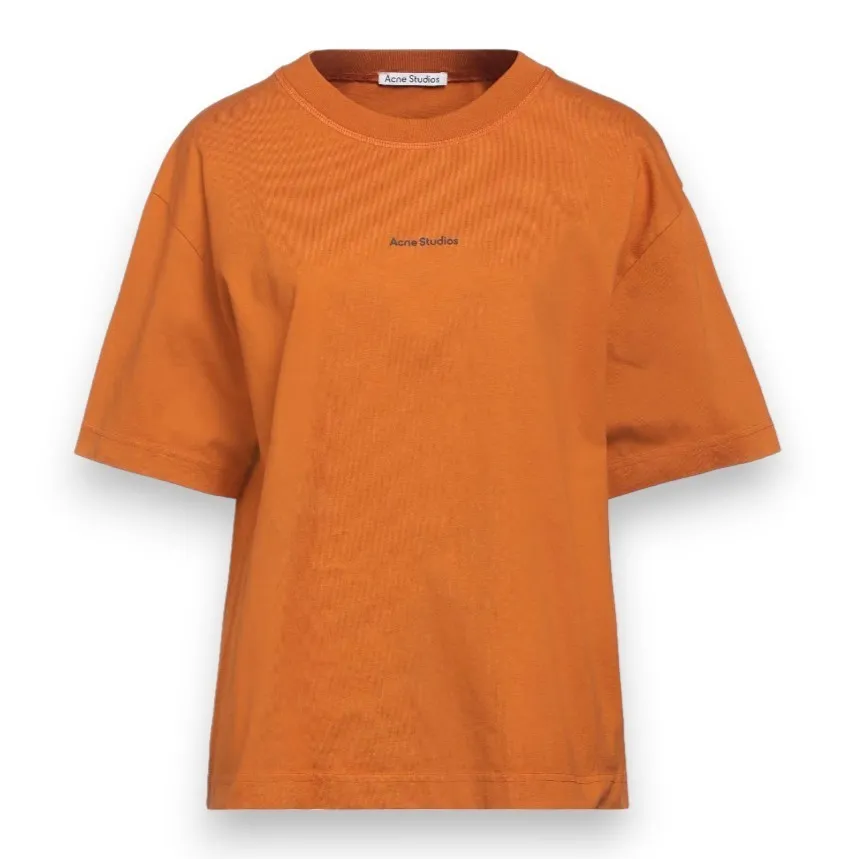 Acne Studios  |Crew Neck Unisex Street Style Plain Cotton Short Sleeves