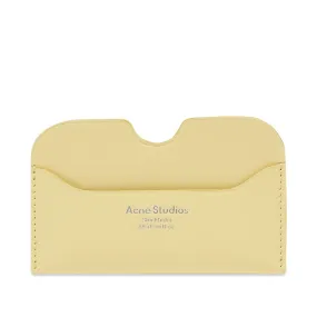 Acne Studios Elmas S Card HolderVanilla Yellow