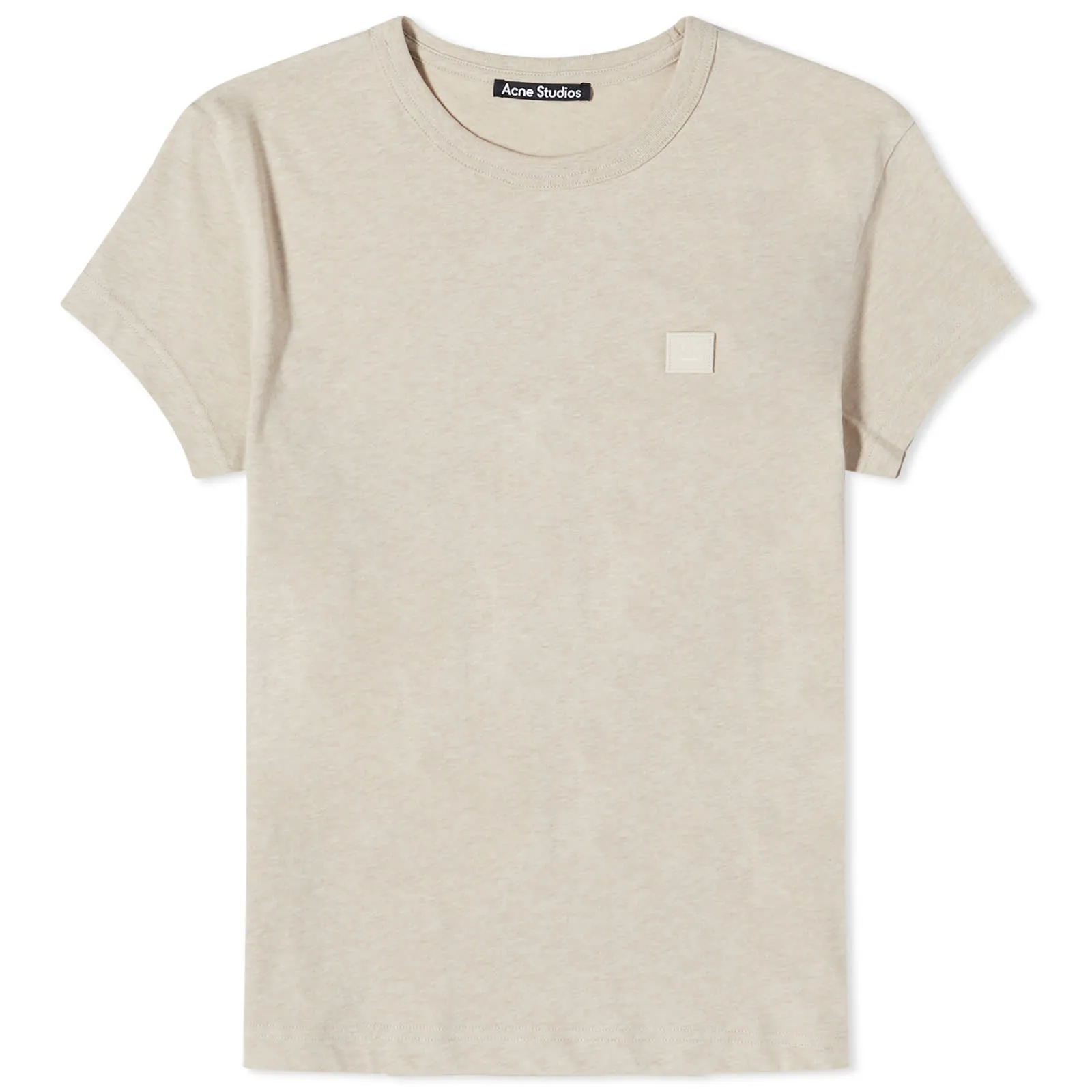 Acne Studios Emmbar Face T-ShirtOatmeal Melange