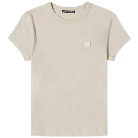 Acne Studios Emmbar Face T-ShirtOatmeal Melange