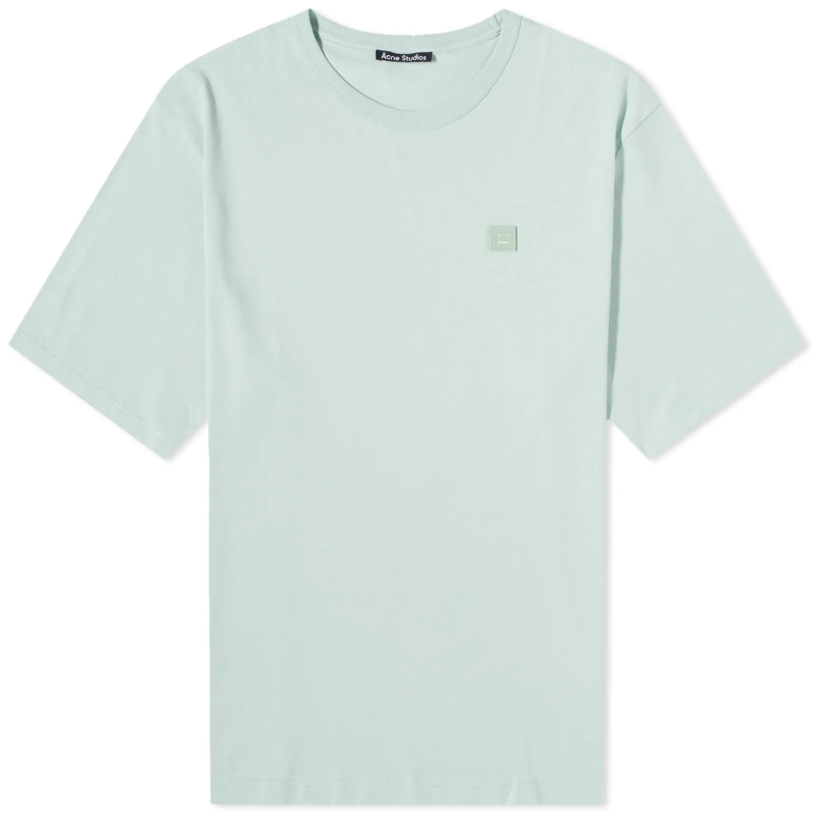 Acne Studios Exford Face T-ShirtSoft Green