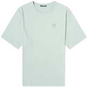 Acne Studios Exford Face T-ShirtSoft Green