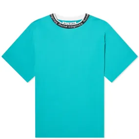 Acne Studios Extorr Logo Rib T-ShirtFern Green