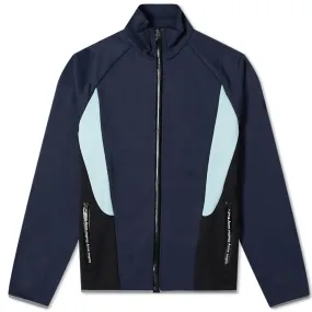 Acne Studios Fiore Tech Logo Track TopNavy Blue