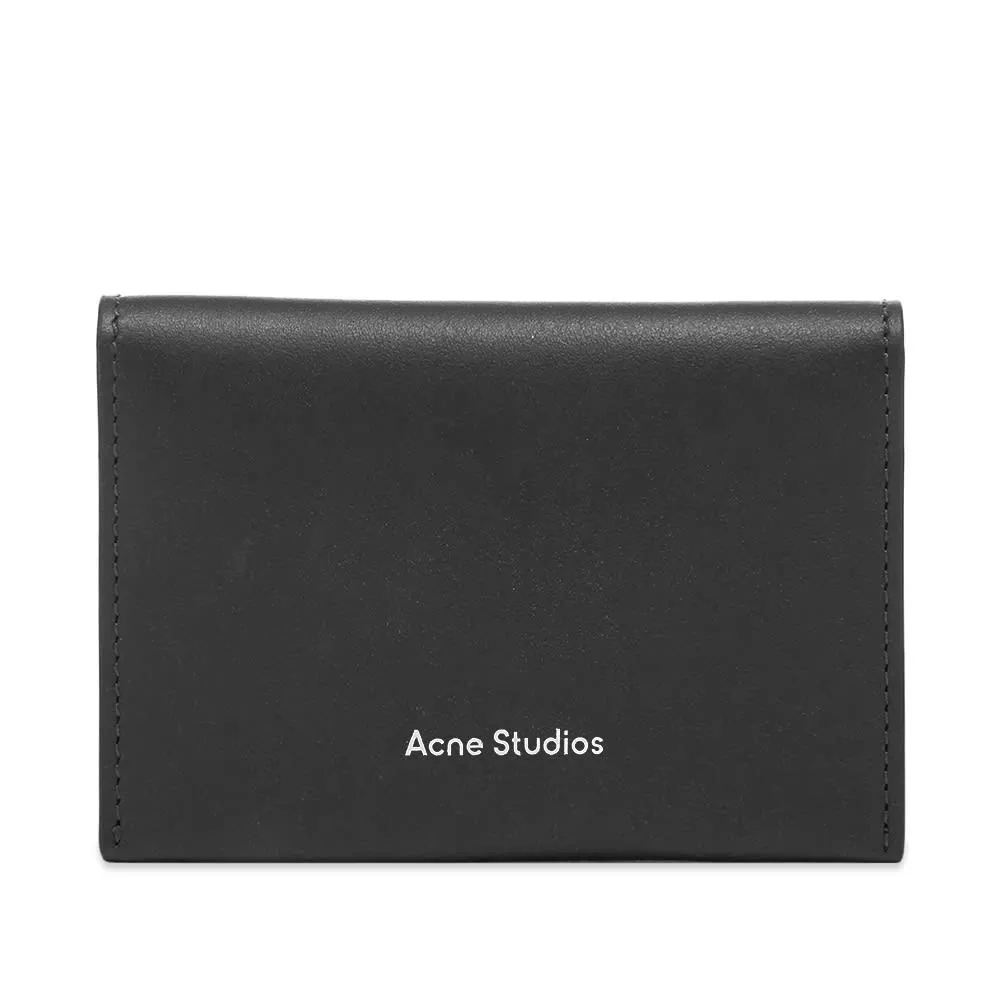 Acne Studios Flap Card HolderBlack