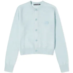 Acne Studios Keva Face CardiganSky Blue Melange