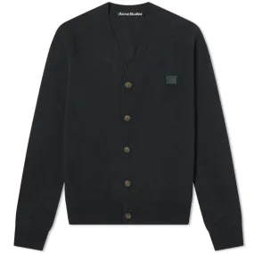 Acne Studios Keve Face CardigaBlack