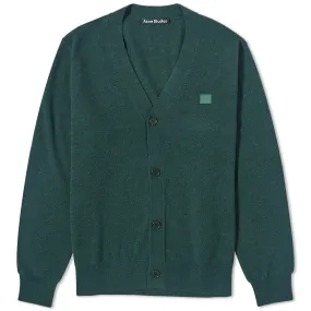 Acne Studios Keve New Face CardiganBottle Green