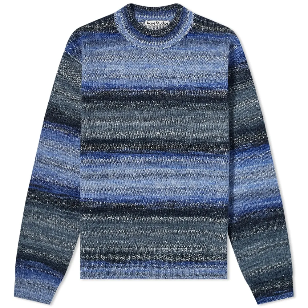 Acne Studios Kiwa Stripe KnitBlue Multi