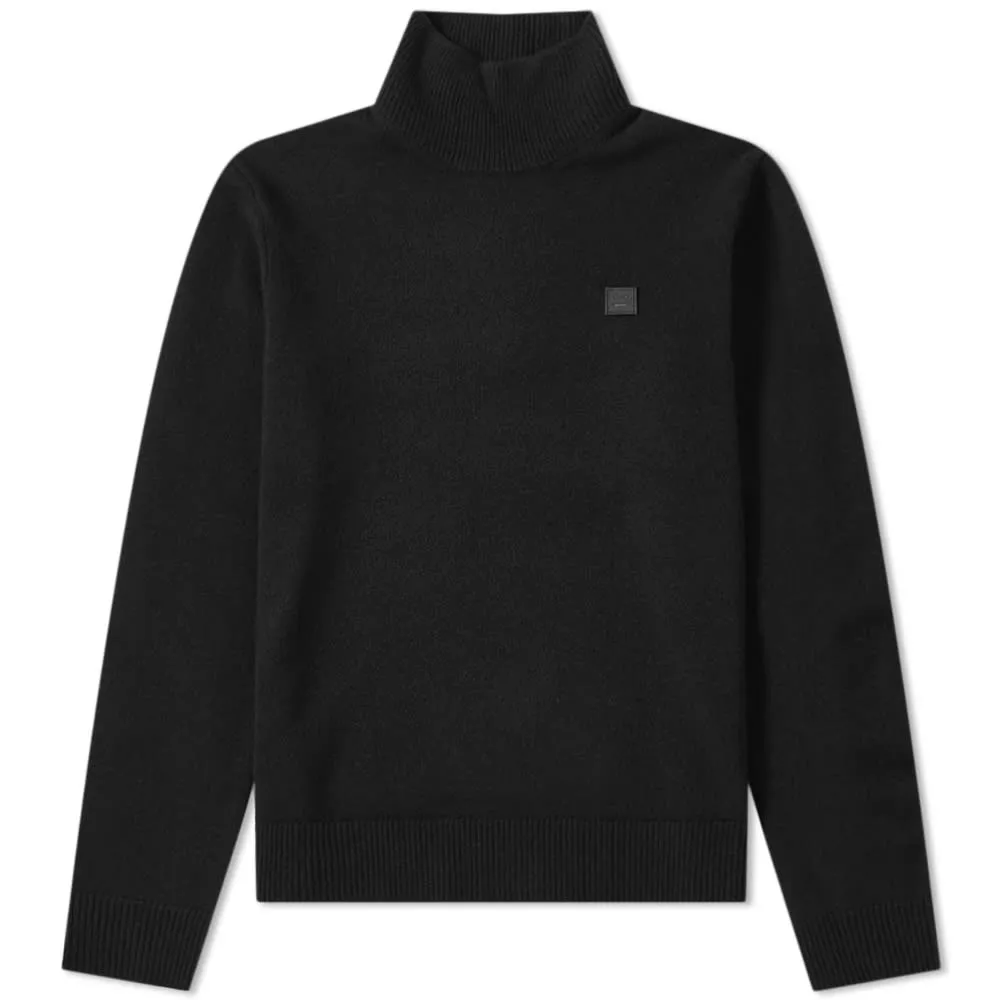 Acne Studios Kurtle Face KnitBlack