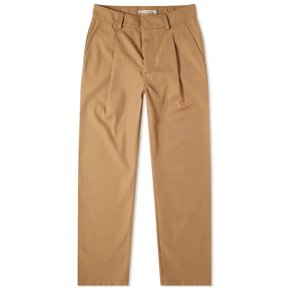 Acne Studios Paul Shiny TrouserMushroom Beige