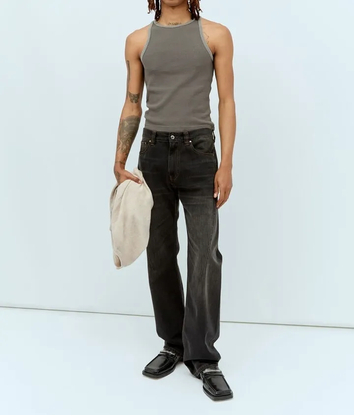 Acne Studios  |Street Style Plain Cotton Logo Designers Tanks