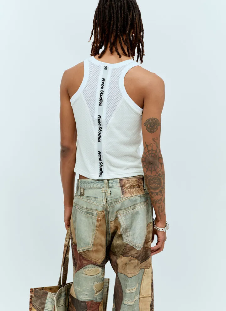 Acne Studios  |Street Style Plain Logo Designers Tanks