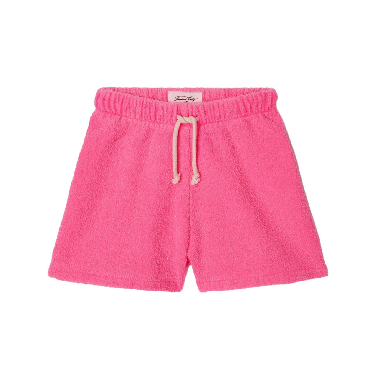 AMERICAN VINTAGE Bobypark Textured Shorts - Pink