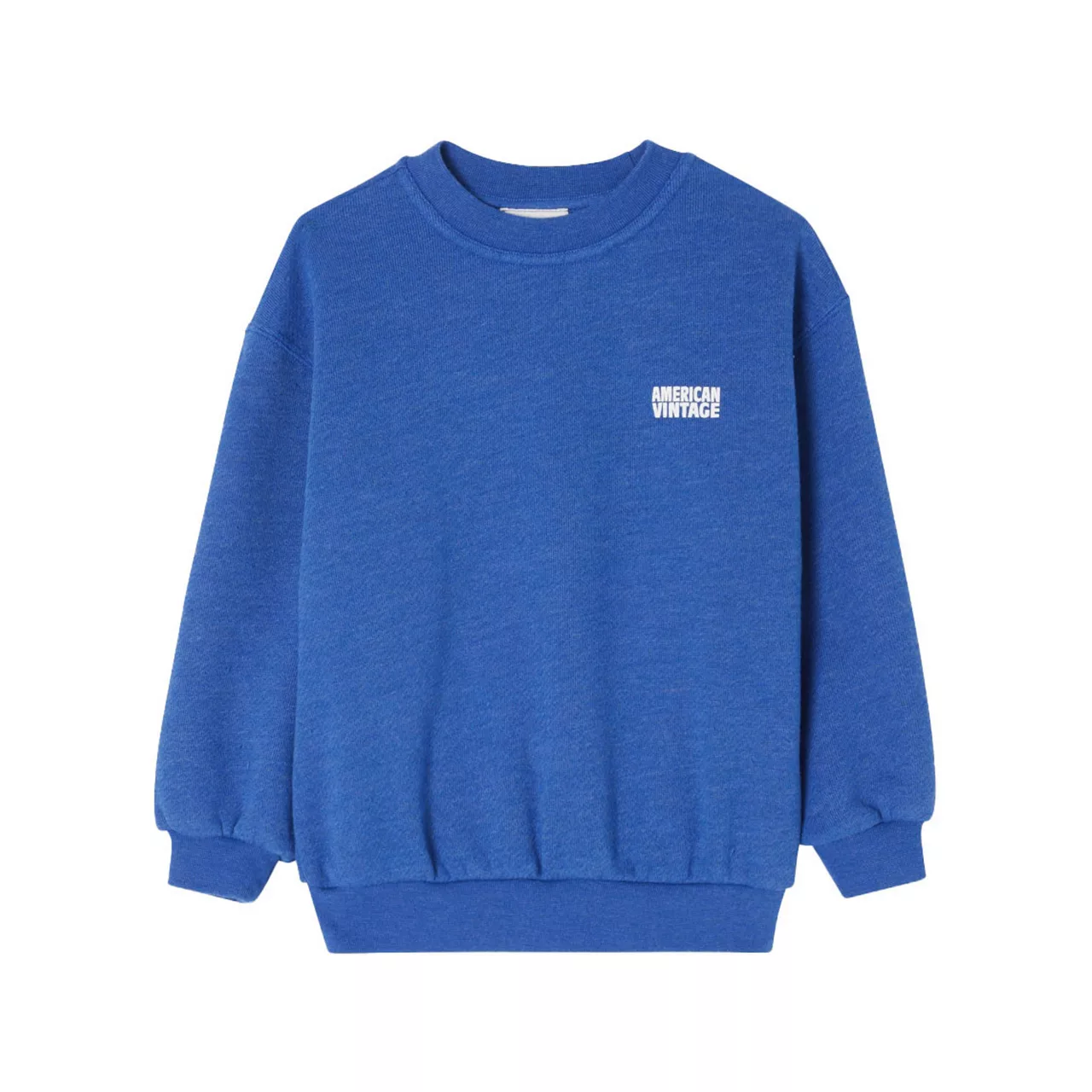 AMERICAN VINTAGE Doven Logo Sweatshirt - Blue