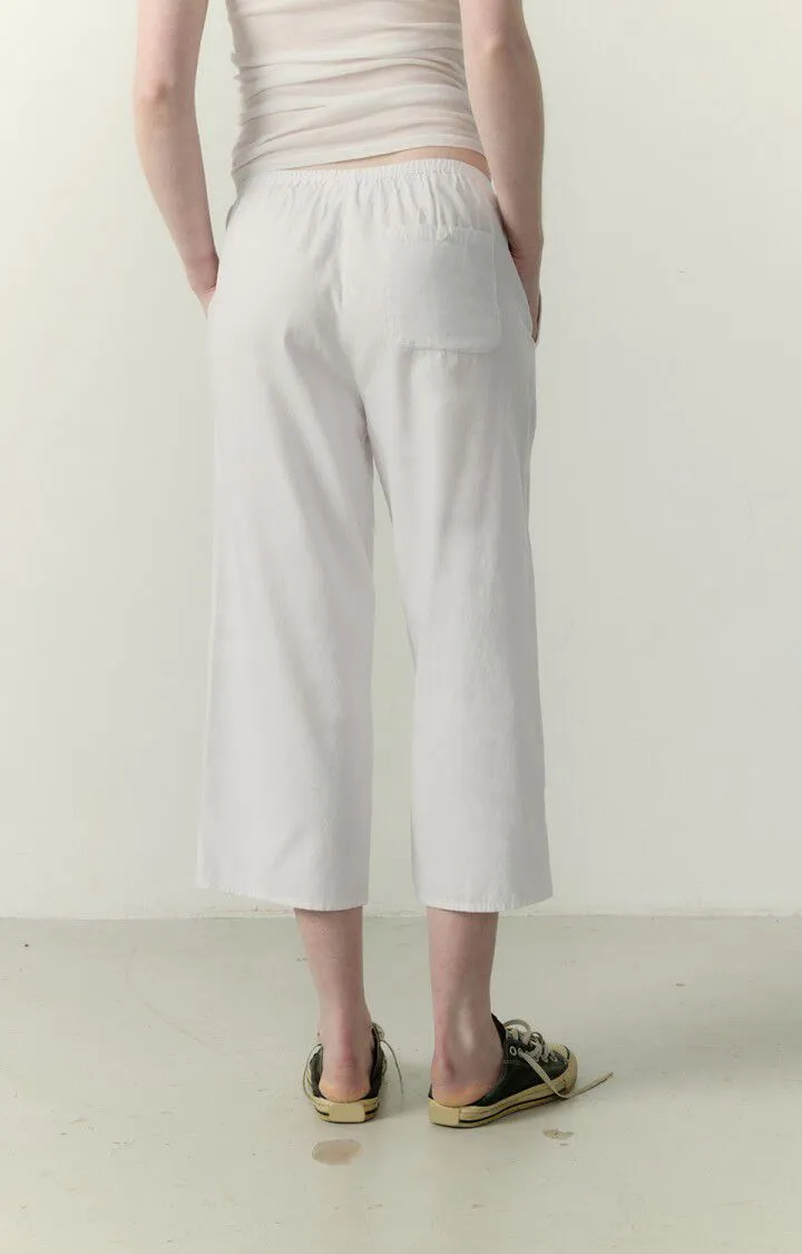 American Vintage RYTY Straight Pants in White 