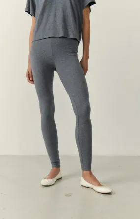 American Vintage YPAWOOD Leggings in Anthracite 