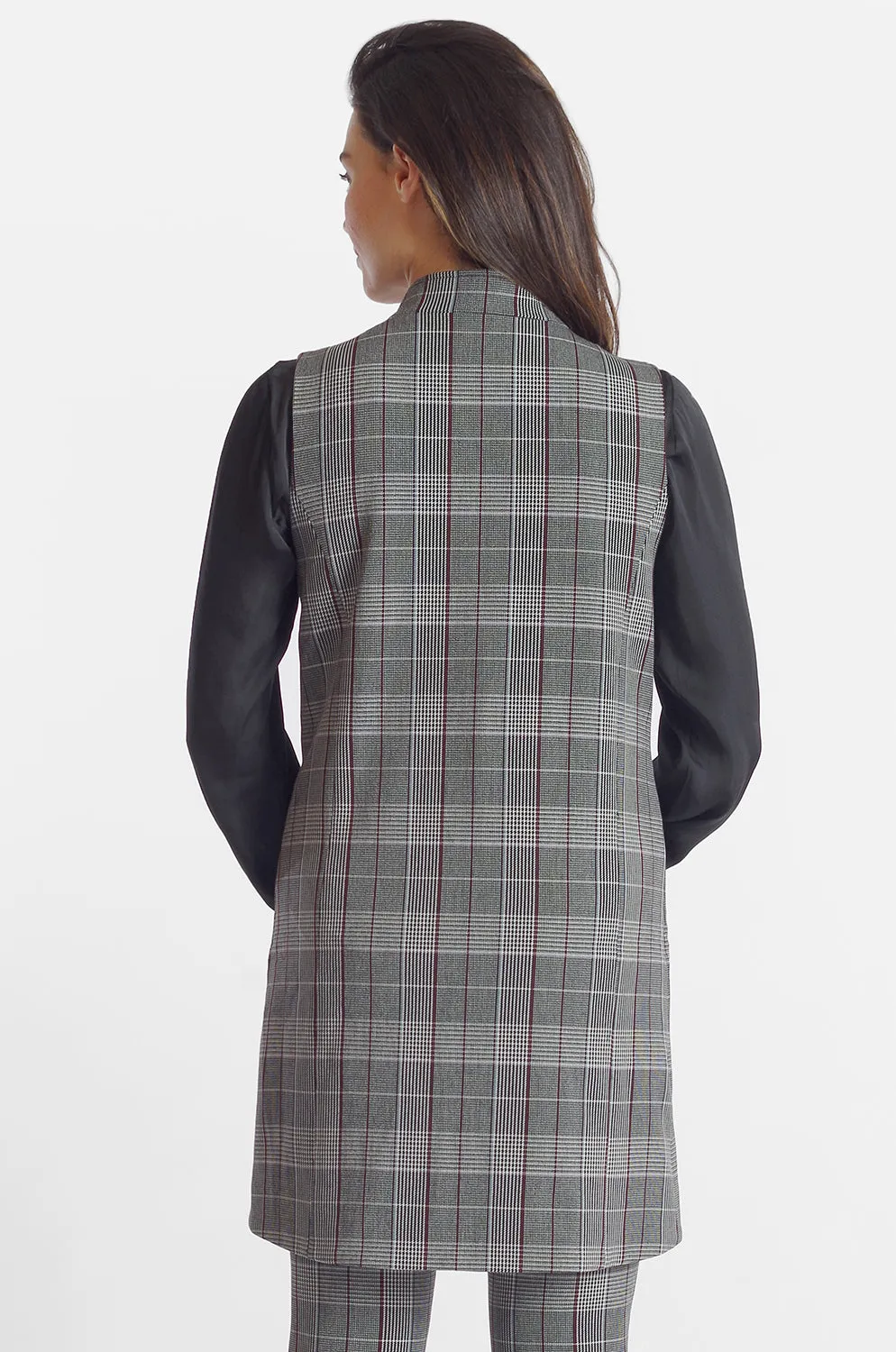 Angelina Vest - Sussex Plaid: FINAL SALE