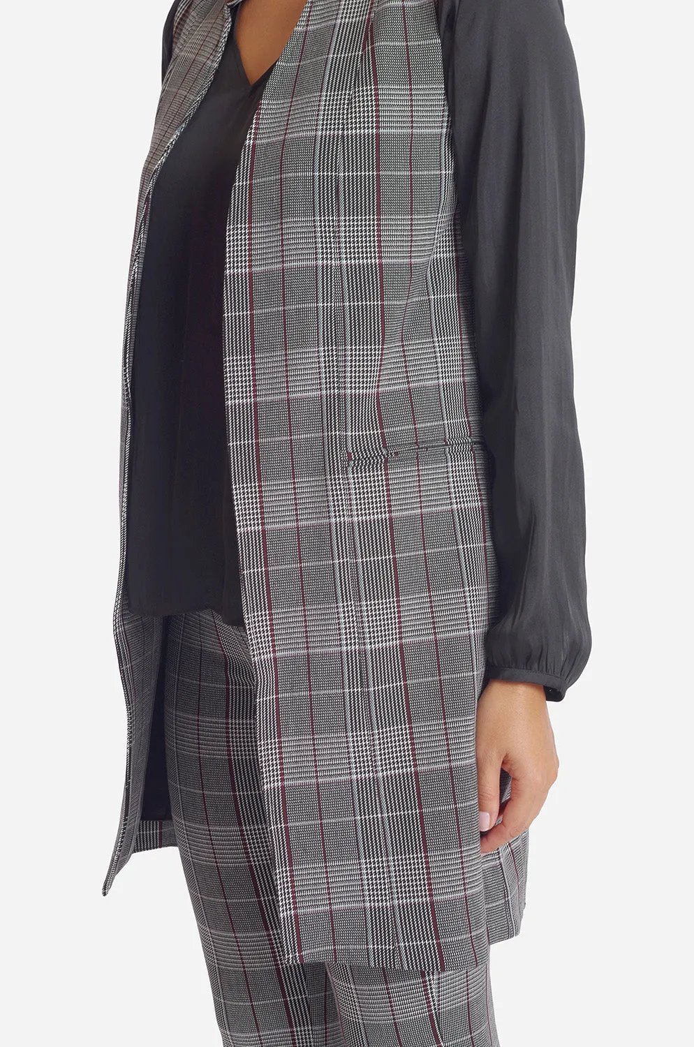 Angelina Vest - Sussex Plaid: FINAL SALE