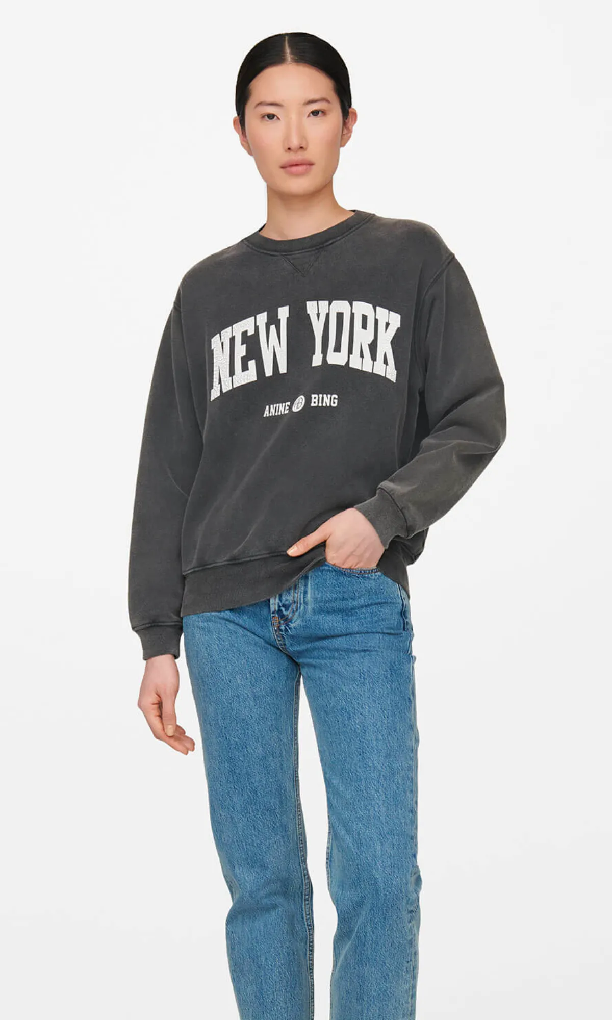 ANINE BING | Ramona Sweatshirt University New York