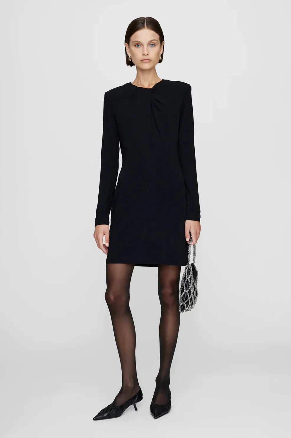 Anine Bing Amaya Dress - Black