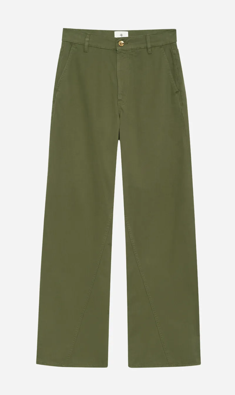  Anine Bing      Briley Pant - Army Green 