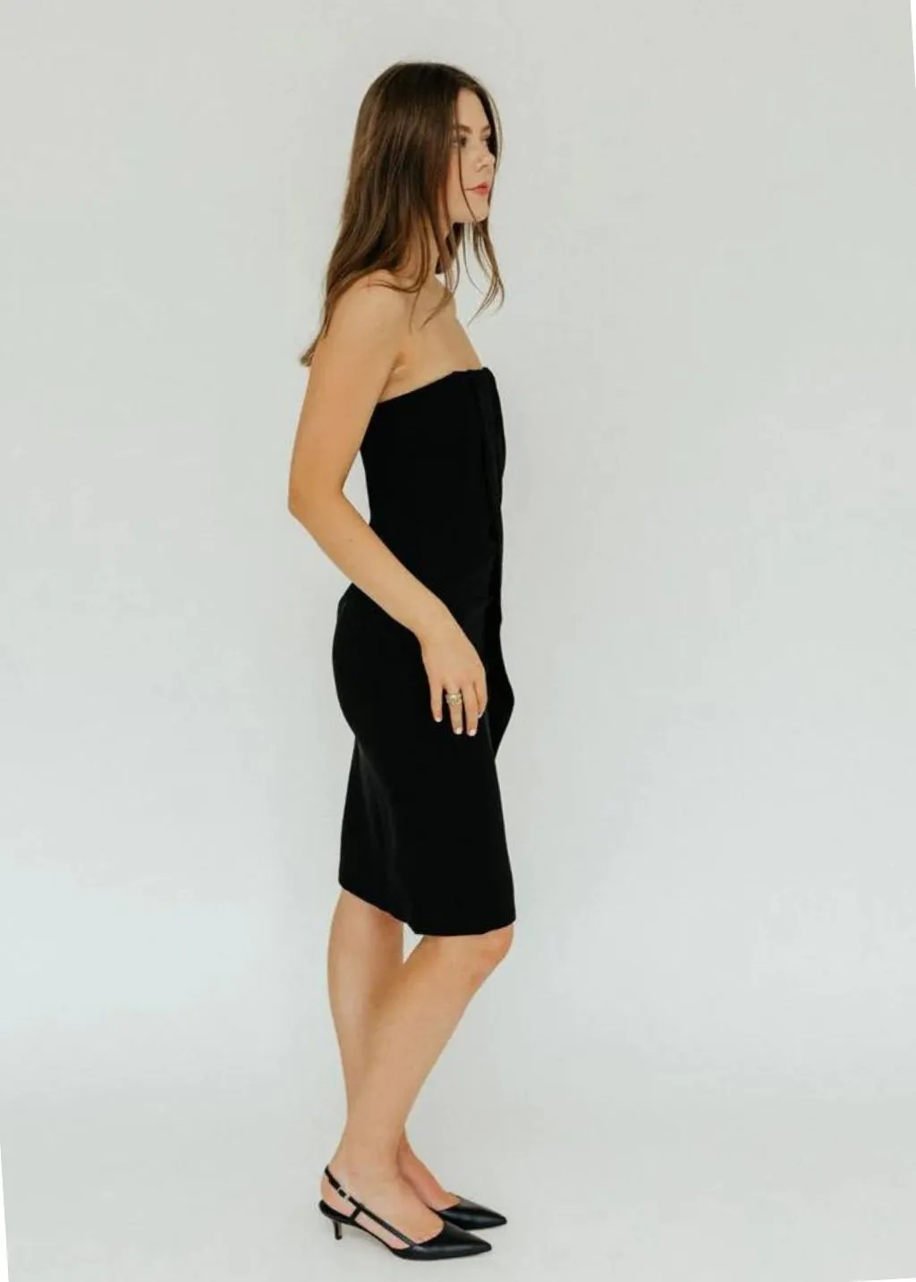 Anine Bing Halle Dress in Black