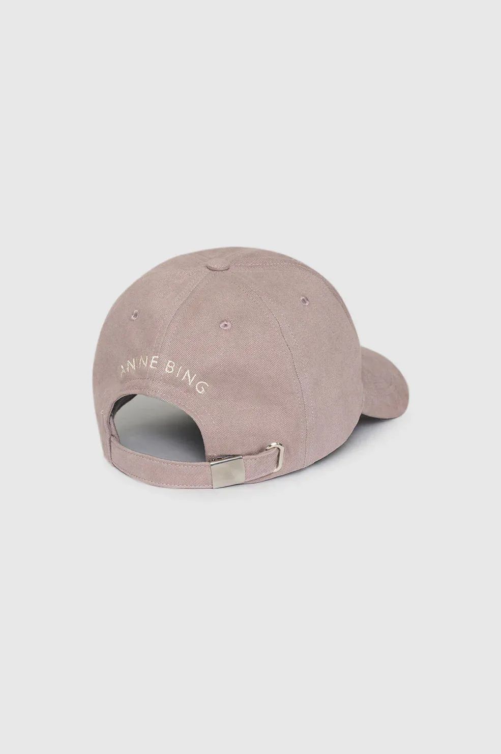 Anine Bing  Jeremy Basball Cap - Washed Iron