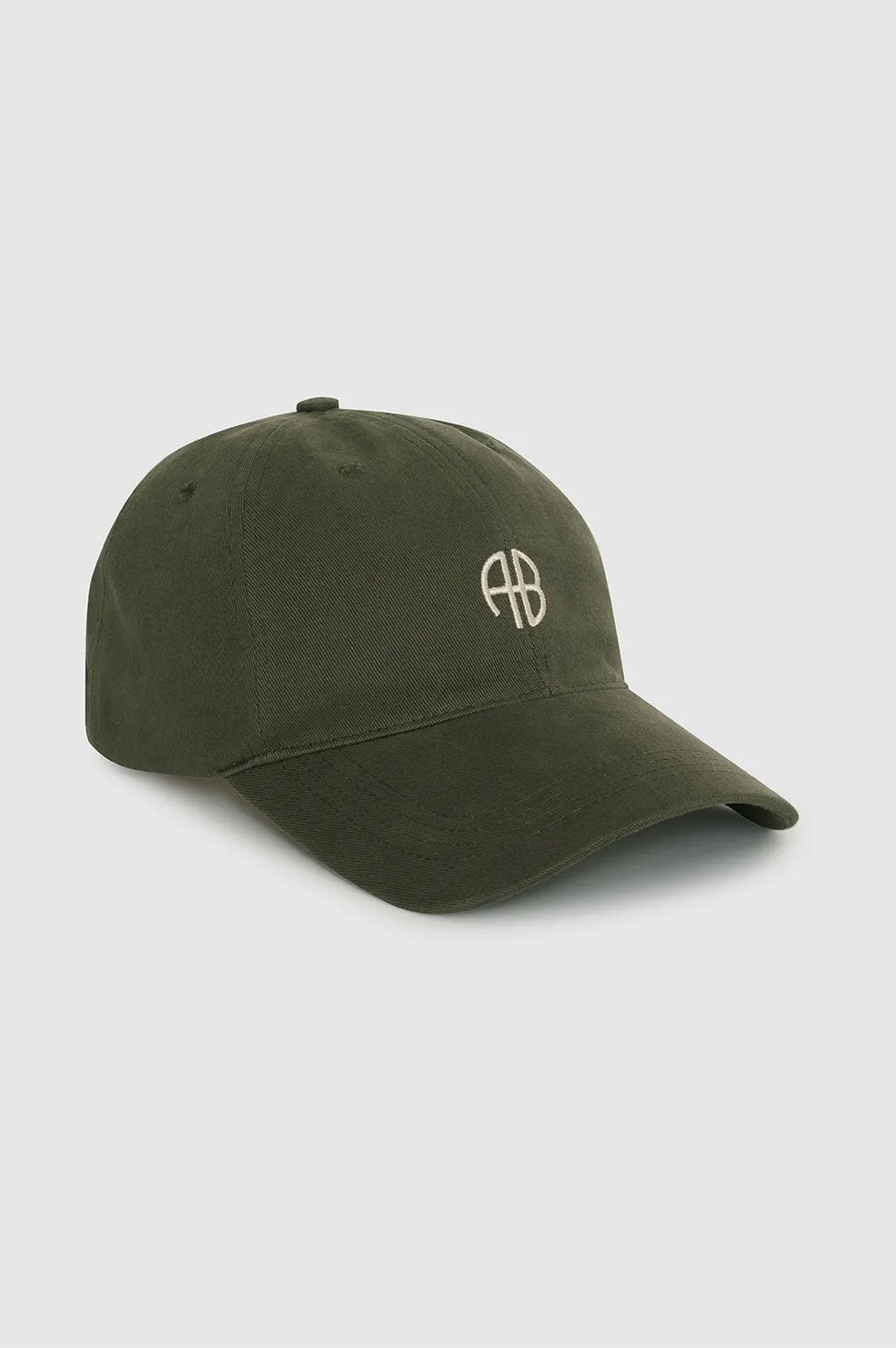  Anine Bing      Jeremy Baseball Cap AB - Dark Olive 