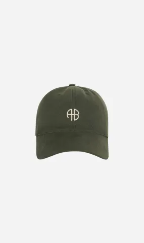  Anine Bing      Jeremy Baseball Cap AB - Dark Olive 