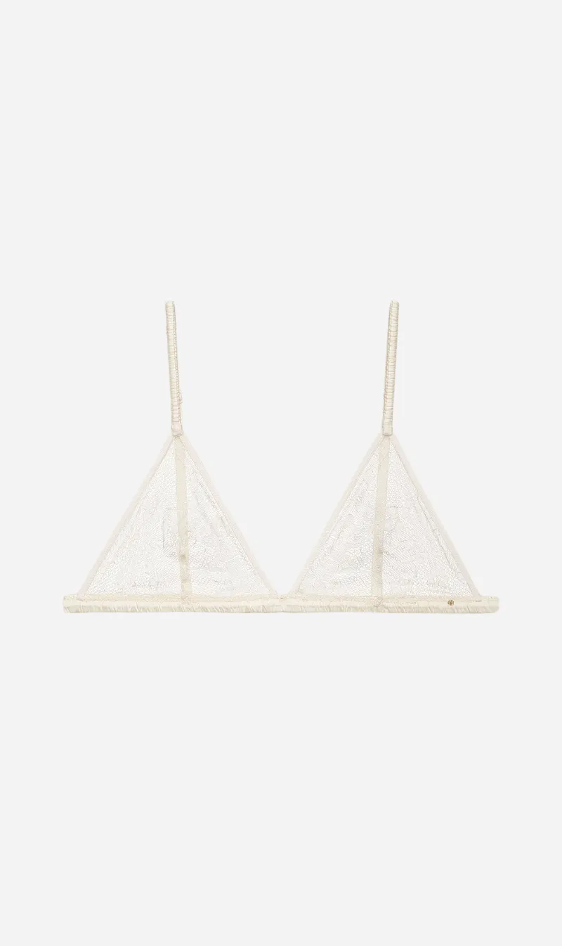  Anine Bing      Maddy Bra - Ivory 