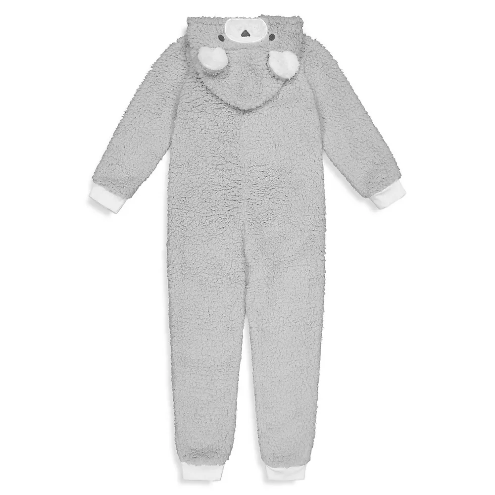 Anko Little Boy's Novelty Faux-Fur Coverall