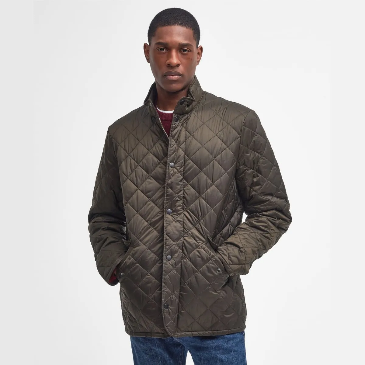 Barbour Flyweight Chelsea Quilted Men's Jacket | Olive