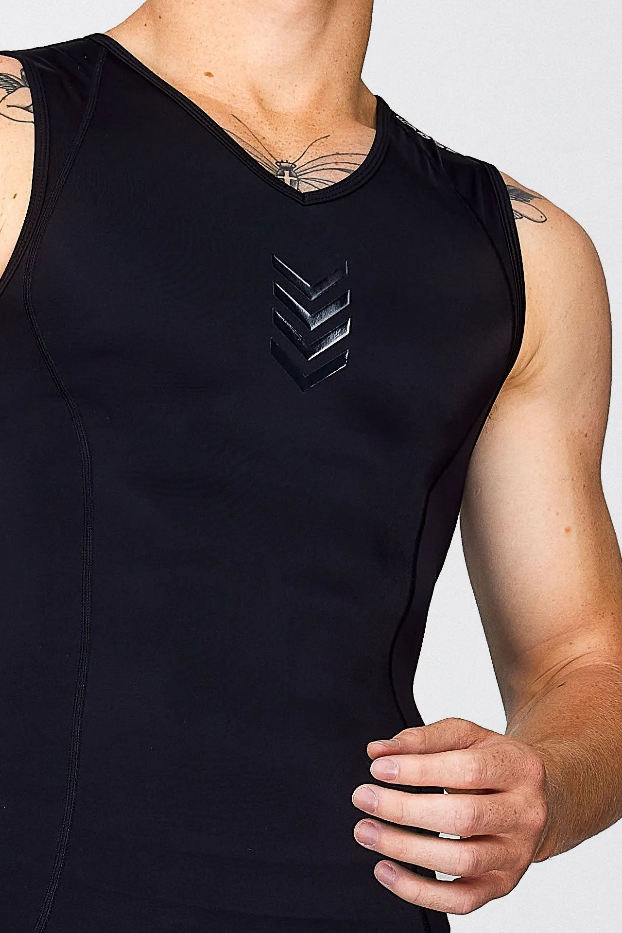 BASE Men's Compression Vest - Black