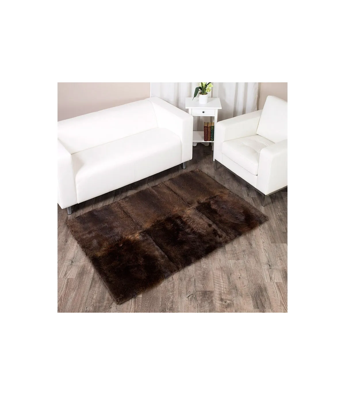 Beaver Rug - Buy Real Fur Rugs at FurSource.com