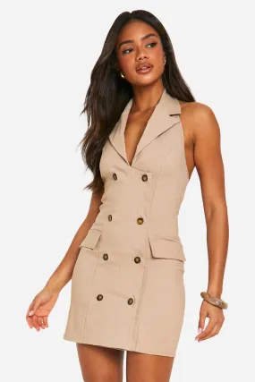 Benglaine Pinstripe Blazer Dress