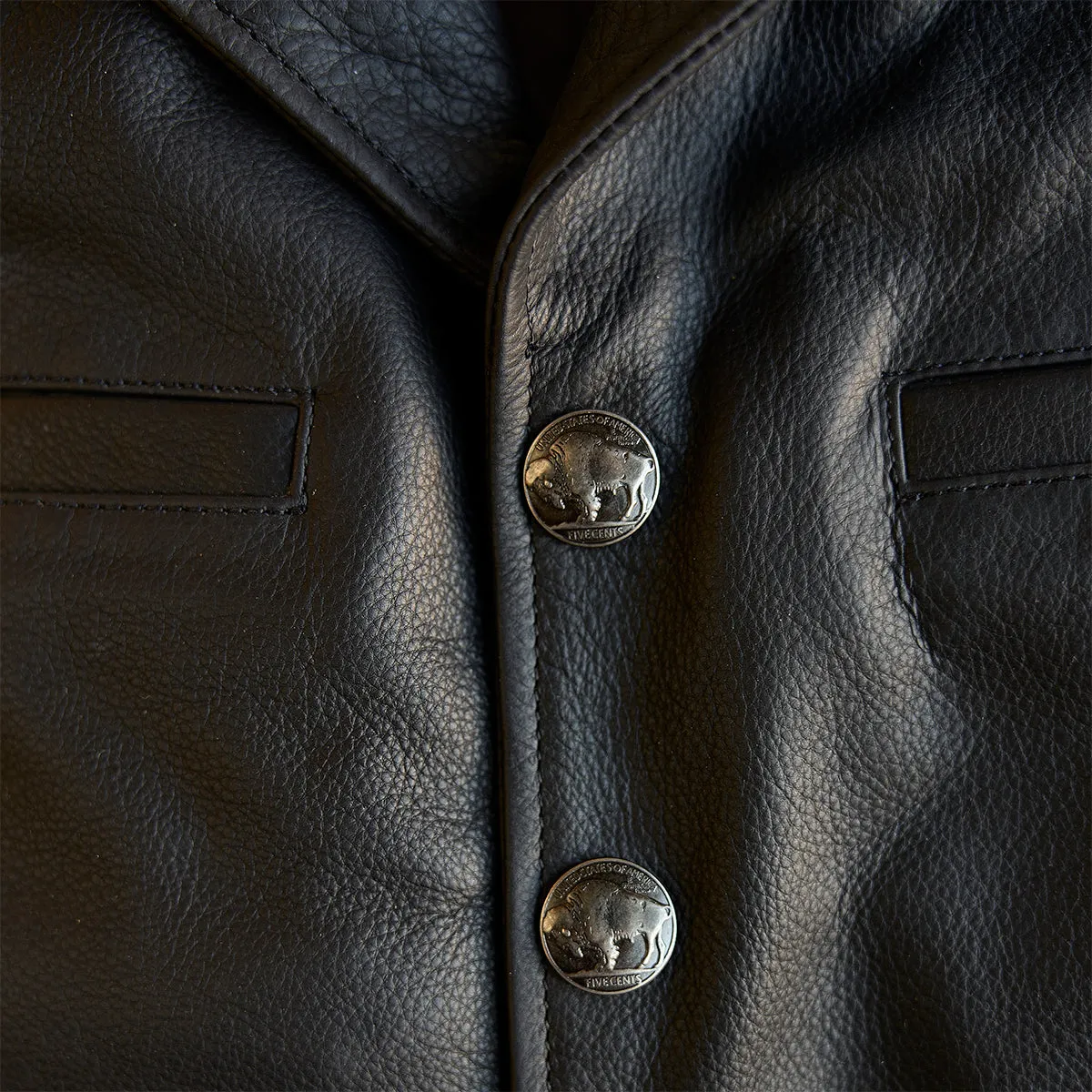 Bison Ranchers Vest No.39 | Black L.E.